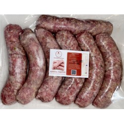 Schweinswürste/kg: jeden Tag